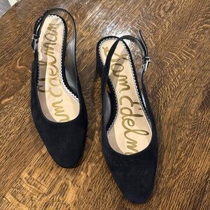 Black, size 7, Sam Edelman heels
